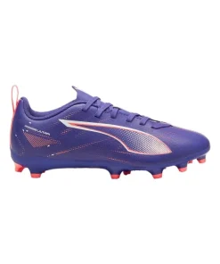 PUMA ULTRA 5 Play FG/AG Formula Jr Kinder Lila Weiss
