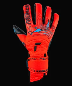 Reusch Attrakt Fusion Guardian AdaptiveFlex 2023 Rot Blau Schwarz F3333