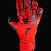 Reusch Attrakt Gold X Evolution Cut Finger Support 2023 Rot Blau Schwarz F3333