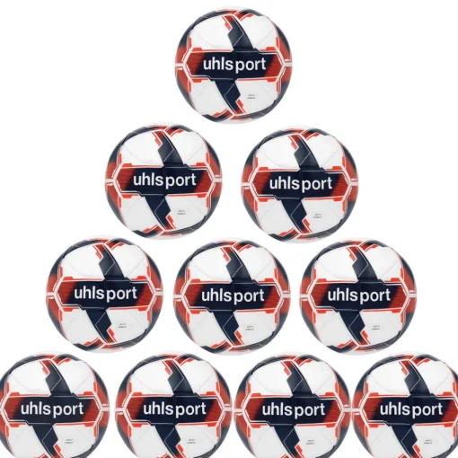 Uhlsport Ballpaket 10x Spielball Addglue inkl. Ballsack | Größe 5