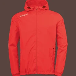 Uhlsport Essential Regenjacke rot/weiß