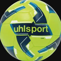 Uhlsport Fußball Größe 4 Team fluo gelb/marine/weiß