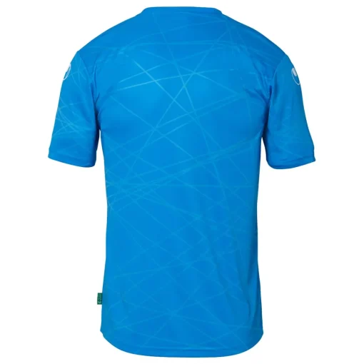 uhlsport Prediction Torwart Set fluo blau