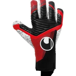 uhlsport Torwarthandschuh Powerline Supergrip+ Finger Surround schwarz/rot/weiß