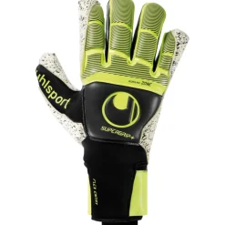 Uhlsport Torwarthandschuh Supergrip+ Flex Frame Carbon schwarz/fluo gelb