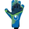 uhlsport Torwarthandschuh uhlsport Aquagrip HN pacific blau/fluo grün/we